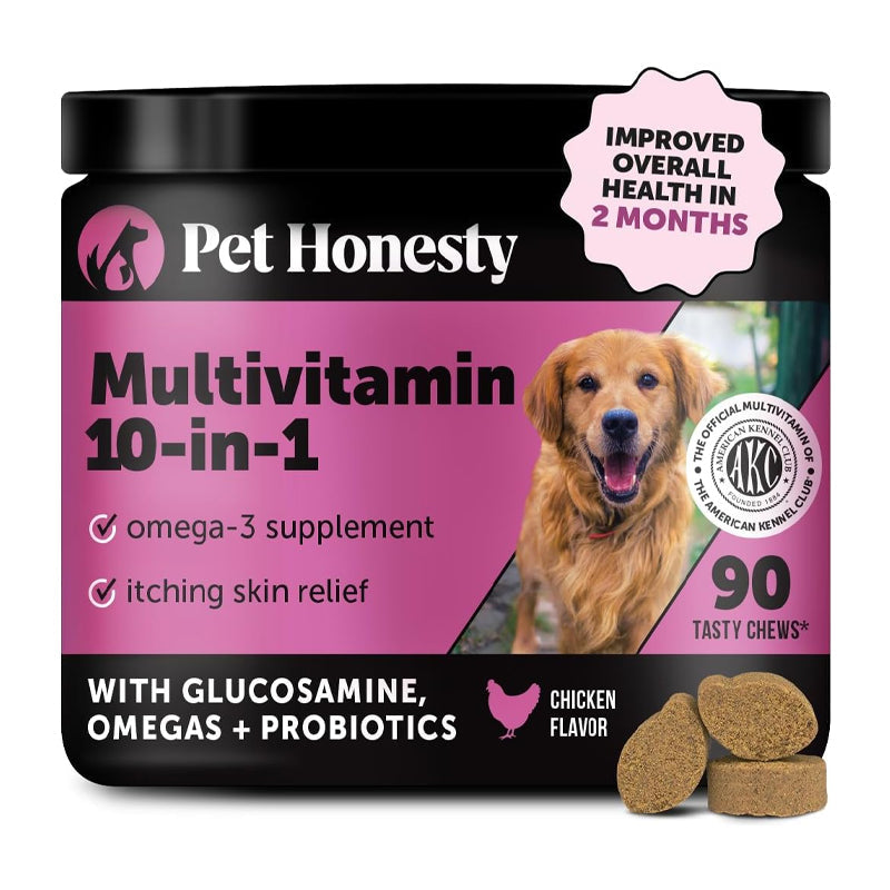 Bonbons multivitamines premium pour chiens