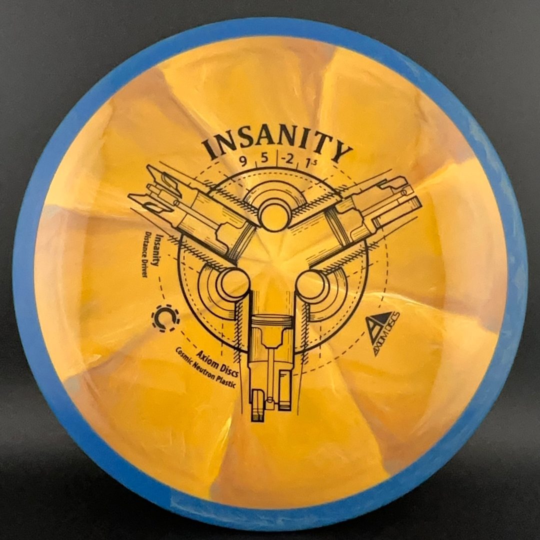 Cosmic Neutron Insanity Disc Golf Driver