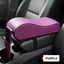 Leather Car Central Armrest Pad Black Auto Center Console Arm Rest Seat Box Mat Cushion Pillow Cover Vehicle Protective Styling - Korvel