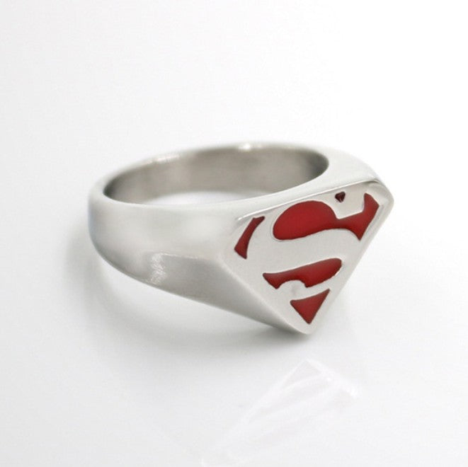 Superman Men's Ring European and American Fashion - Korvel