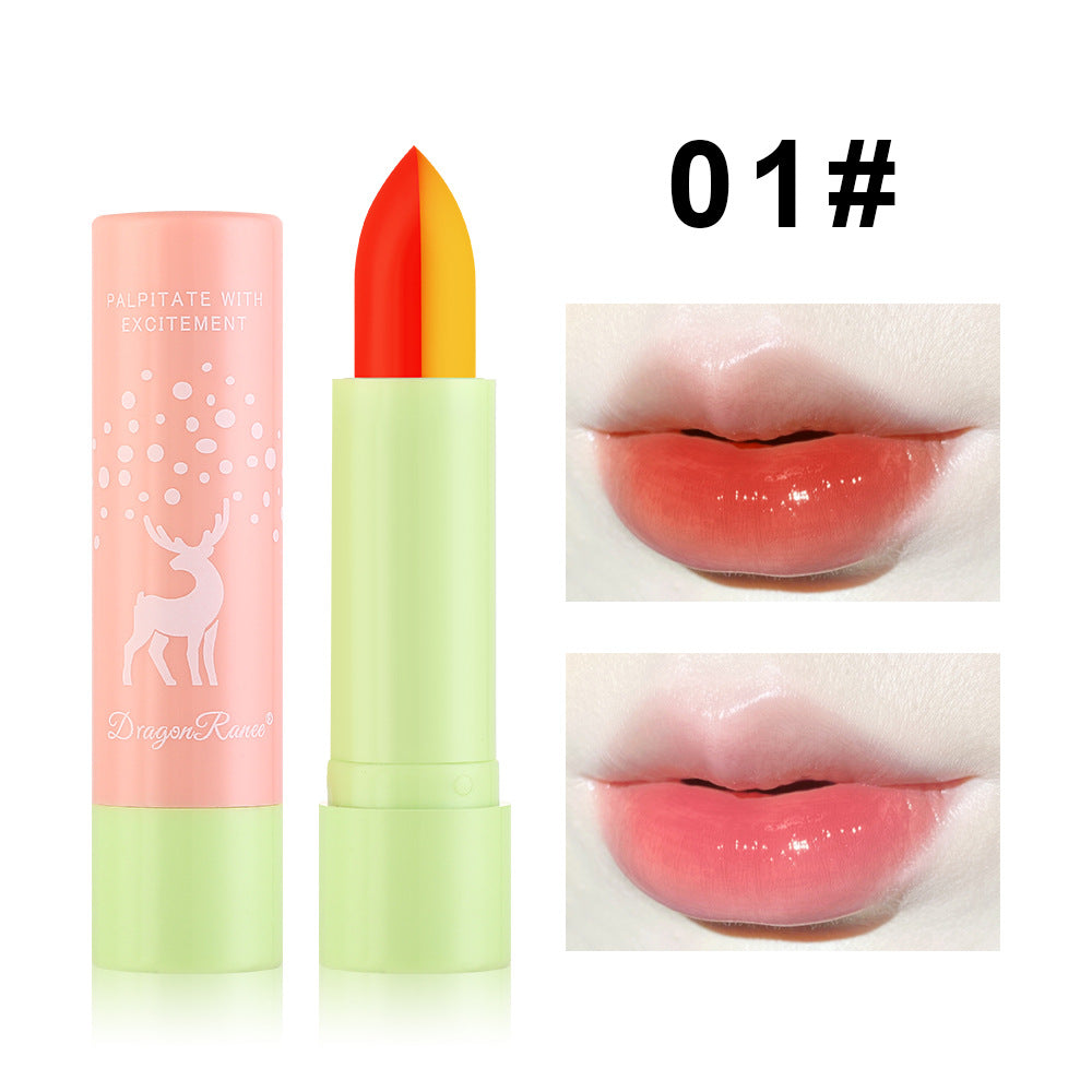 Macaron Color Changing Lipstick - Lasting Moisture & Warm Hues