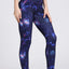 Printed Active High Waist Leggings - Korvel