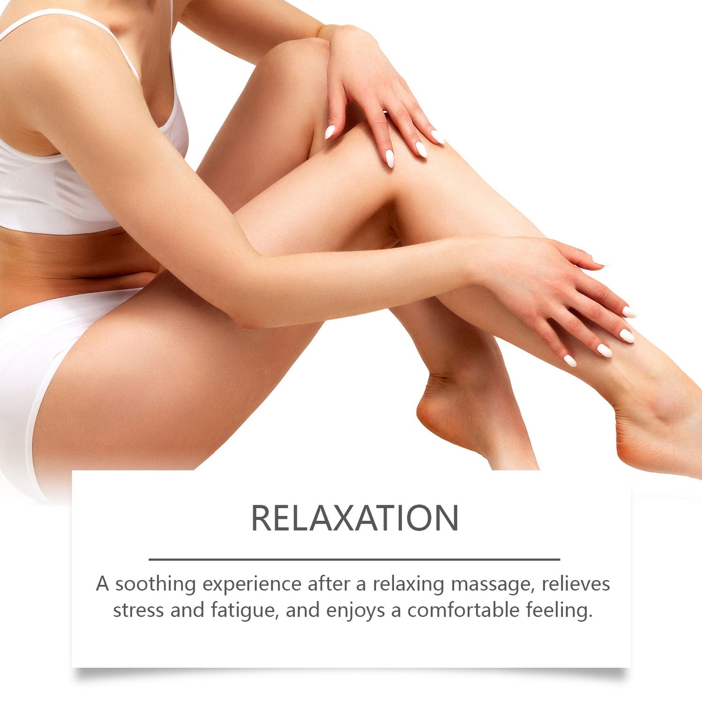 Huile de massage essentielle à la menthe poivrée pour l'hydratation