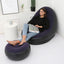 Inflatable Air Mattress Lazy Sofa Deck Chair Comfortable Leg Stool Rest Single Beanbag for home and Outdoor Use - Korvel