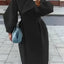 Vintage Court Lantern Sleeves Large Lapel Jacket