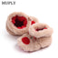 Winter Baby Girls Boys Keep Warm Shoes Muply Christmas Elk First Walkers Anti-slip Newborn Toddler Infant Girl Footwear Shoes - Korvel