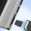 Suitable for Surface Pro 4/5/6 docking station USB to HDMI same screen card reader expansion hub - Korvel