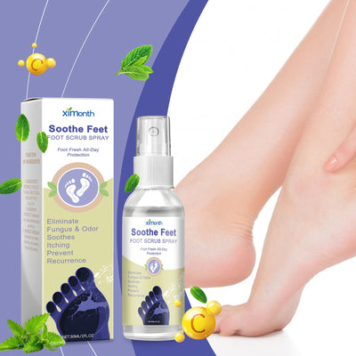 Foot Repair Spray Relieves Dryness, Peeling, Itchy Feet, Removes Dead Skin, Calluses, Moisturizes And Removes Odors - Korvel