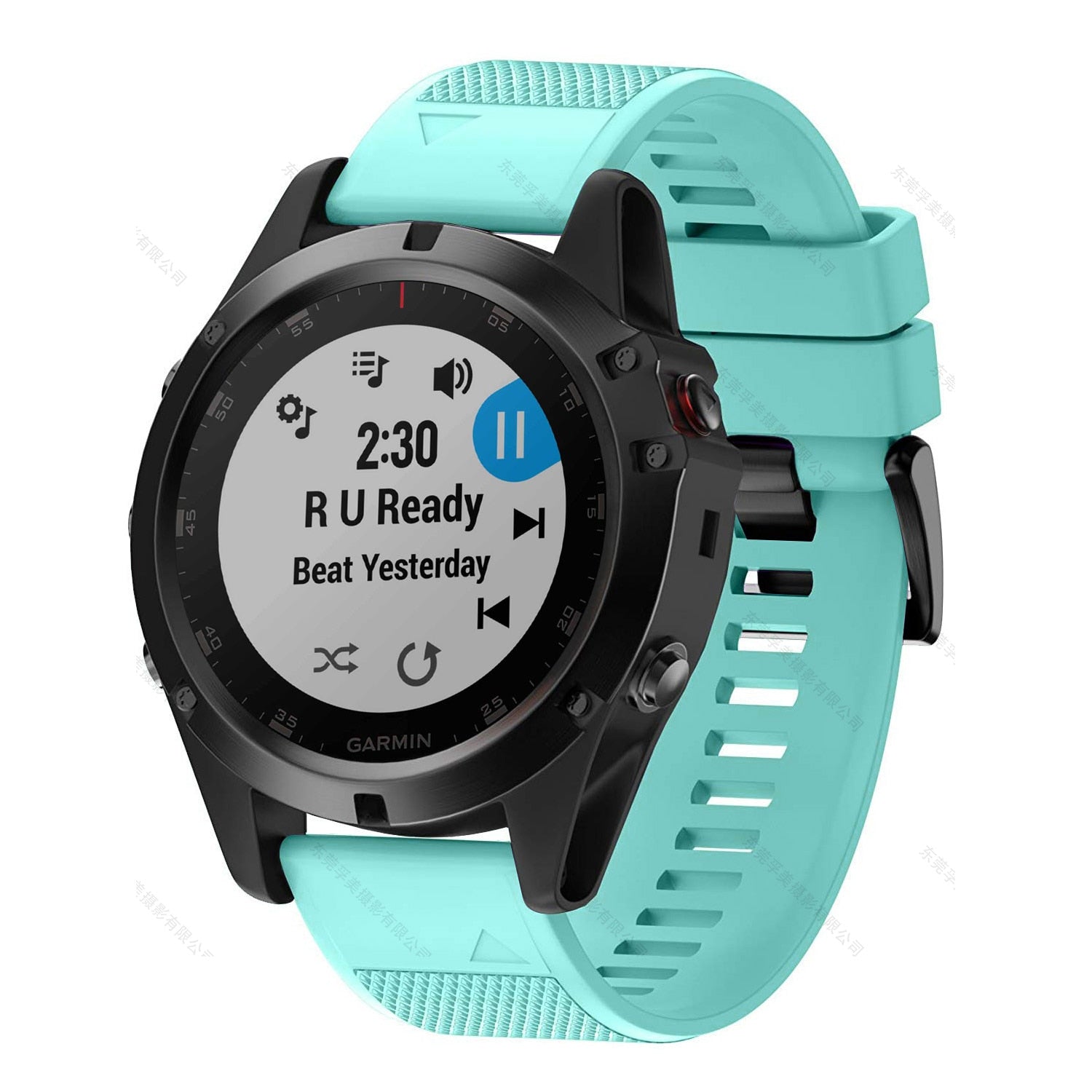 FIFATA Smart Watch Band Straps For Garmin Fenix 6 6S 6X 5X 5 5S 3 3HR Forerunner 935 945 Quick Release Strap Silicone Bracelet - Korvel