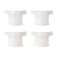 4 Heavy-Duty Bedsheet Corner Clips. High - quality, durable, and reliable. Ideal for securing bed sheets and protectors. - Korvel