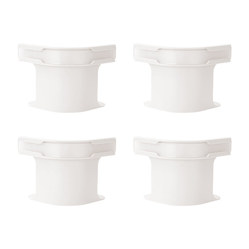 4 Heavy-Duty Bedsheet Corner Clips. High - quality, durable, and reliable. Ideal for securing bed sheets and protectors. - Korvel