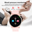 Women Smart Watch Real-time Weather Forecast Activity Tracker Heart Rate Monitor Sports Ladies Smart Watch Men For Android IOS - Korvel