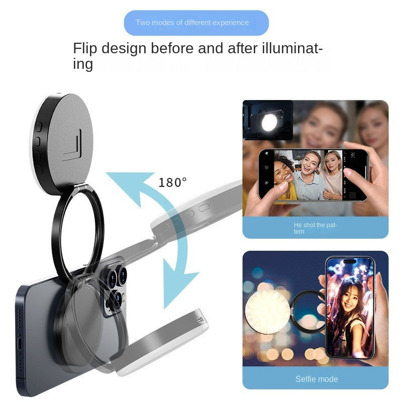 YSH-126 Luz de Relleno Magnética LED para Teléfonos para Fotografía y Video