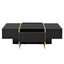 Mesa de café rectangular multifuncional ON-TRANS con cajones