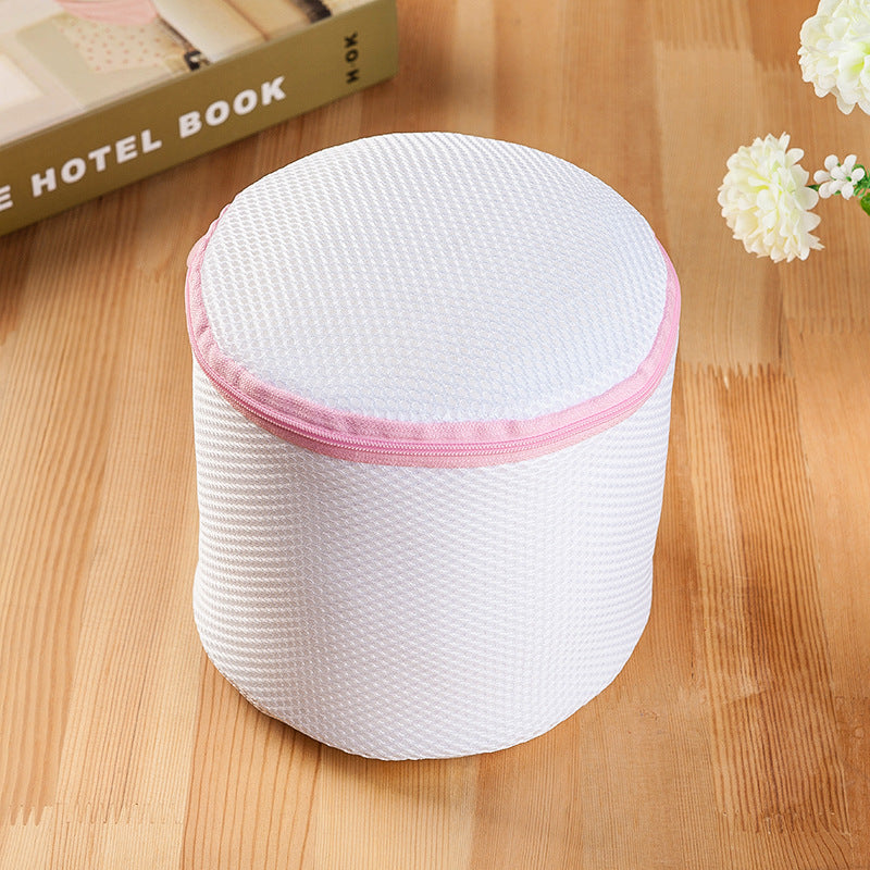 Ensemble de 7 sacs à linge zippés roses pour la protection des vêtements