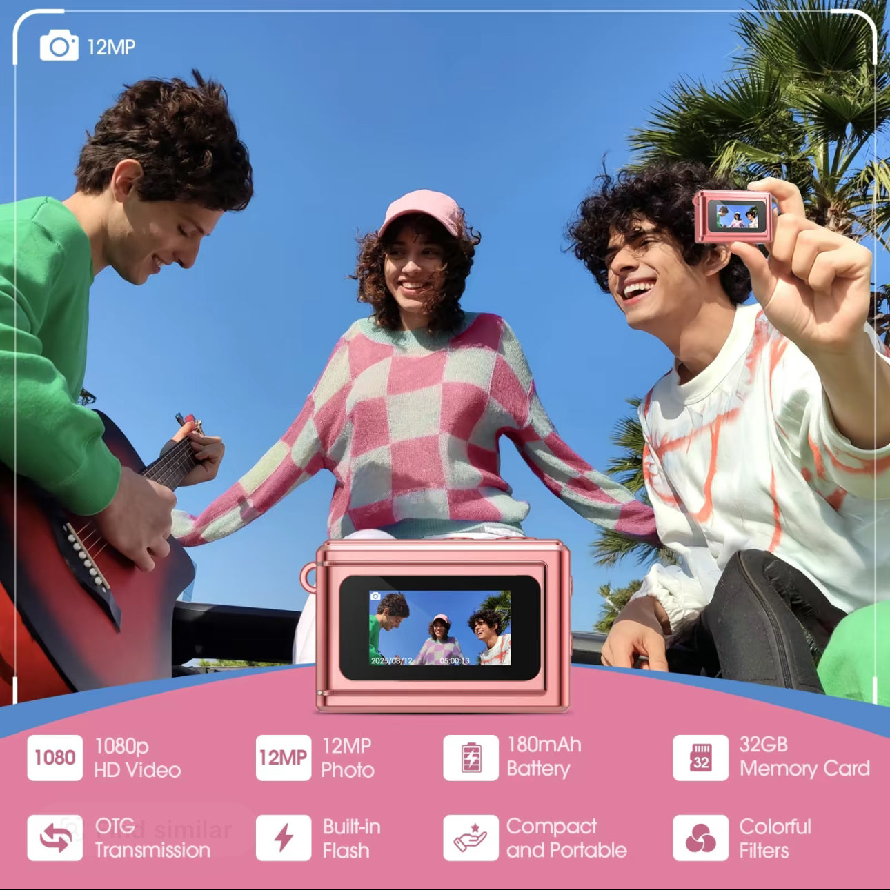 RetroVibe Mini Camera - Korvel
