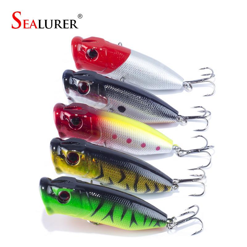5pcs/set 5 Colored Fishing Lures - Korvel