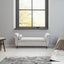 Velvet Multifunctional Storage Rectangular ottoman bench with 1 Pillow, grey - Korvel