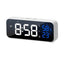 Reloj despertador digital LED de música premium con control por voz