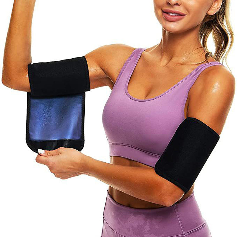 Fitness Exercise Wrist and Arm Protectors Reduce Fat and Sweat Running Hand Straps Fitness Arm and Elbow Protectors - Korvel