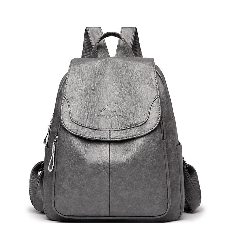 Backpack Women's Fashionable Travel Bag Trendy College Student Backpack - Korvel