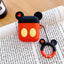 AirPods 5th generation silicone wireless Bluetooth earphone protective case suitable for Apple Pro 2nd generation cute box - Korvel