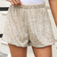 Sequin Elastic Waist Shorts - Korvel