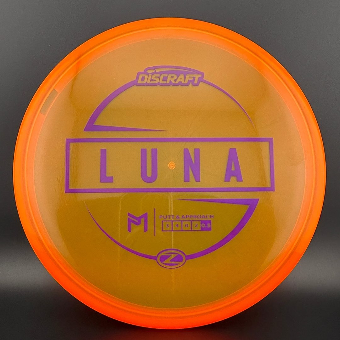 Discraft Z Luna Disc Golf Putter - Paul McBeth Edition