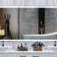 72x32 Inch LED Bathroom Mirror with 3 Color Modes