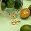 18K Gold-Plated Bow Earrings - Korvel