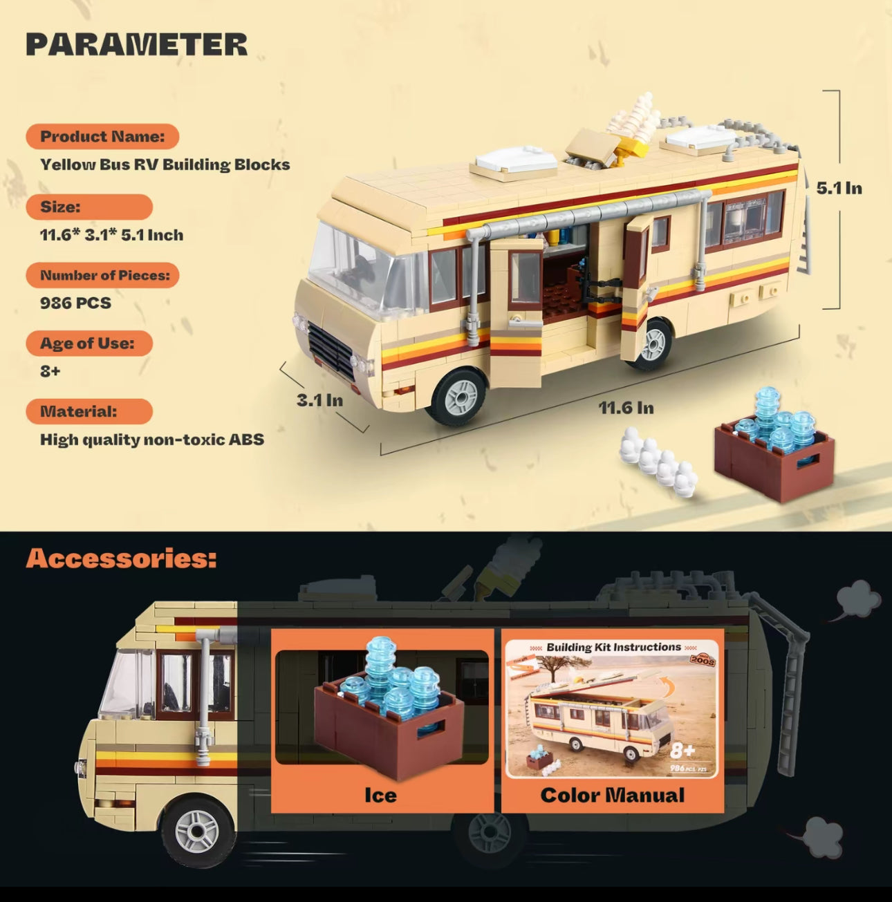 BlockBus Camper Set - Korvel