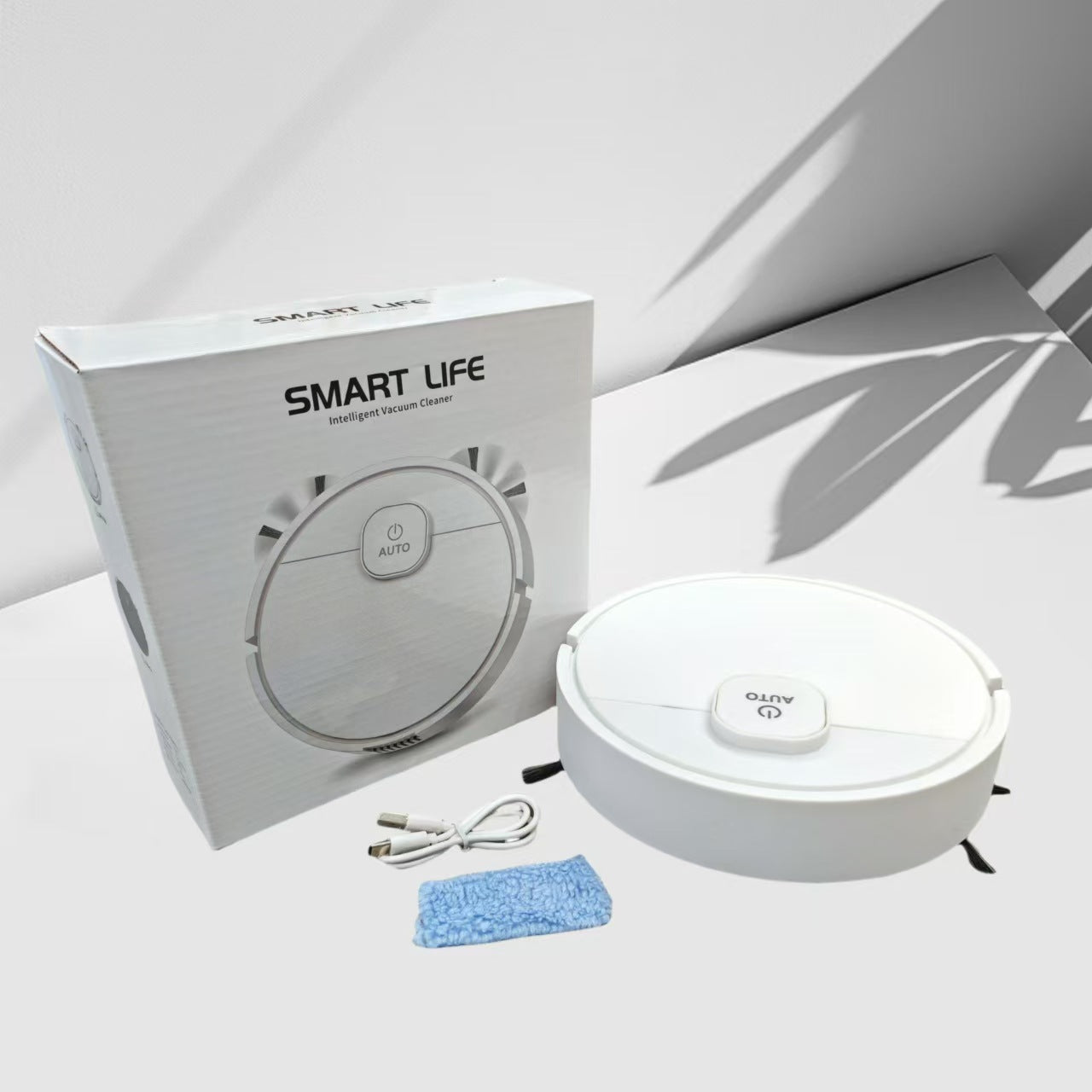 Smart Home Robotic Vacuum Cleaner with Mopping Function