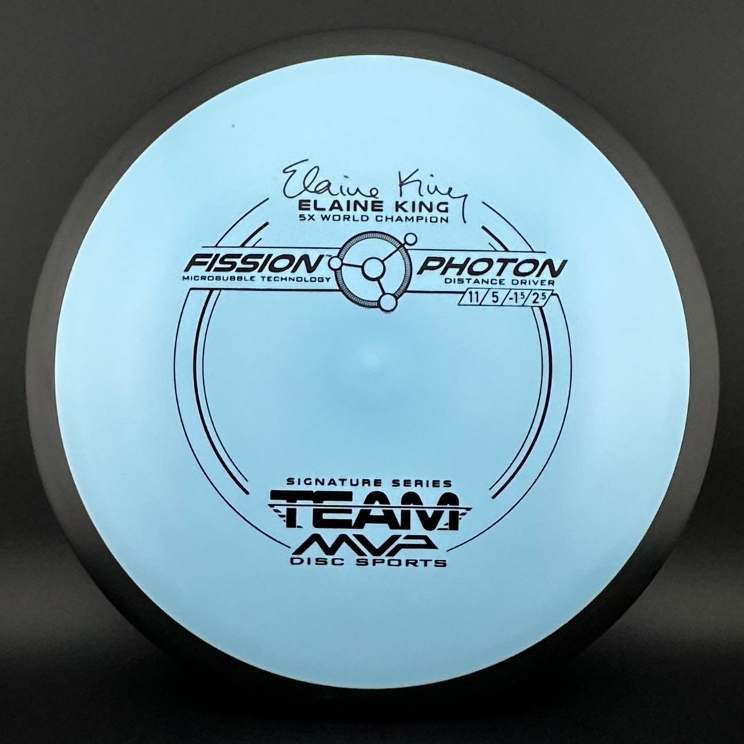 Fission Photon - Disco de Golf Firmado por Elaine King