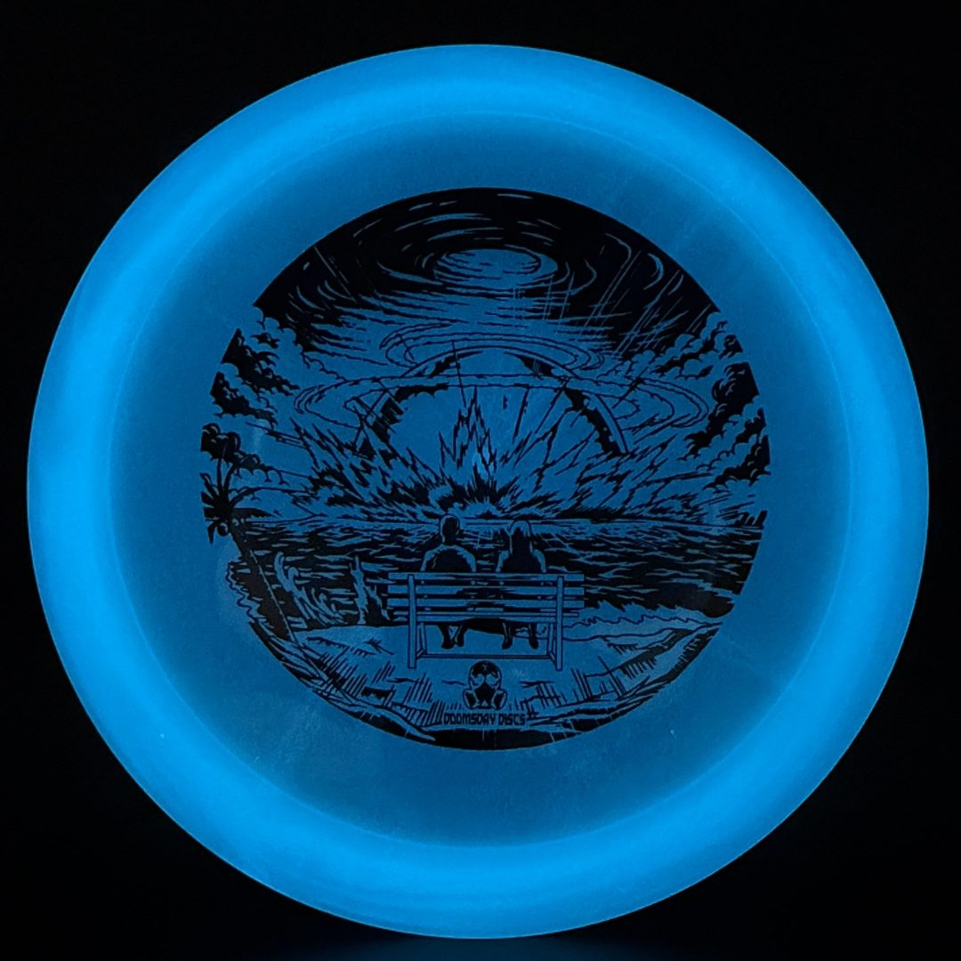 Glow Isolation Cataclysm - Blue Glow Disc Golf Driver
