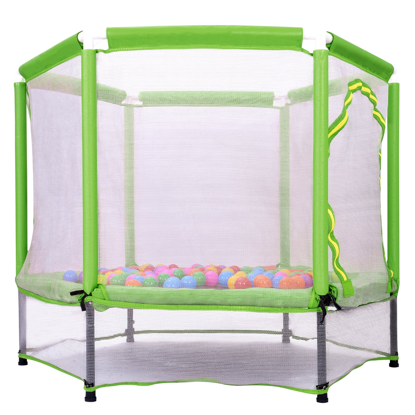 Trampolín para Niños de 55'' con Red de Seguridad - Diversión Interior/Exterior