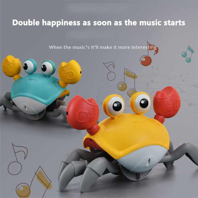 Voice-Activated Crawling Crab Toy for Kids