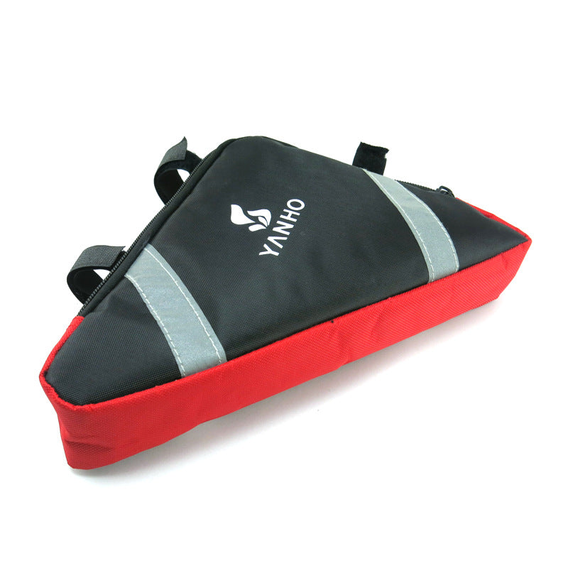 Bicycle Kit Beam Bag Car Front Bag Mountain Bike Bag Riding Equipment Triangle Bicycle Upper Tube Bag - Korvel