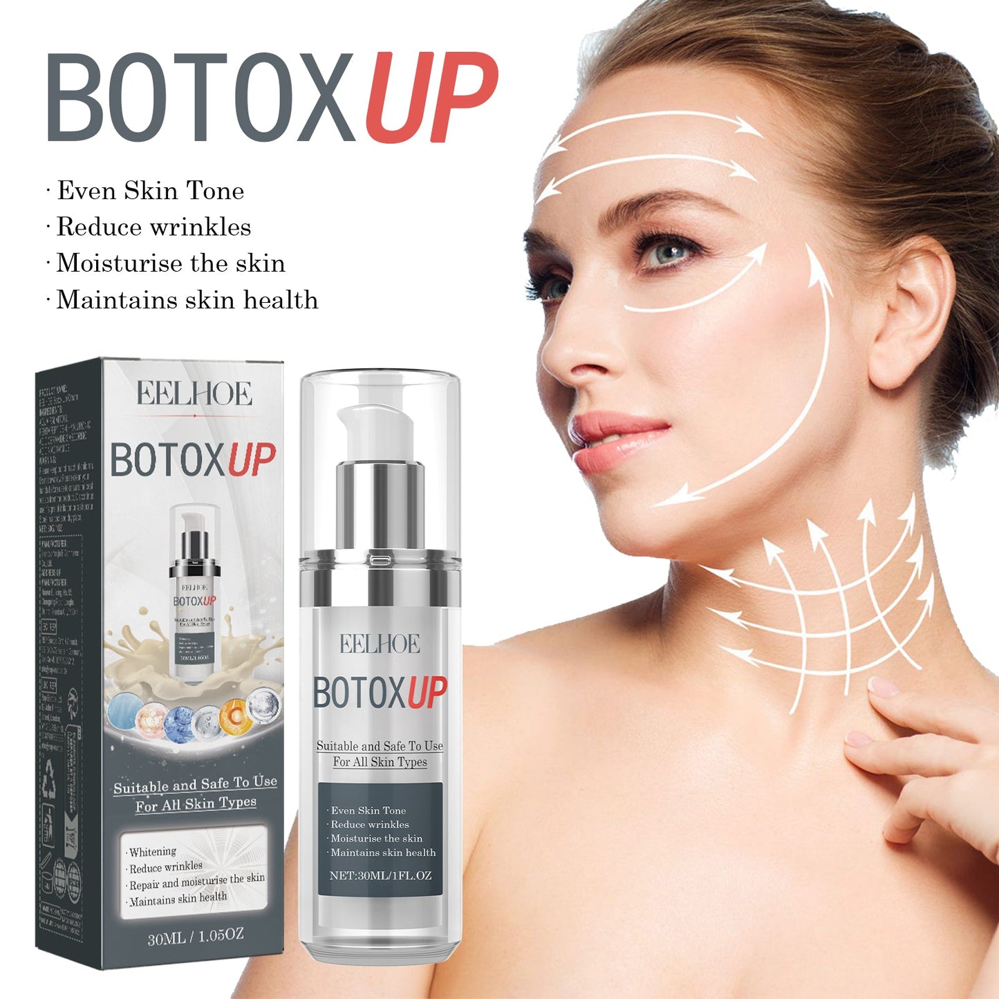Anti-Aging Cream, Reduces Fine Lines On The Face With Line Repair, Firming And Moisturizing Skin Anti-Wrinkle Cream - Korvel