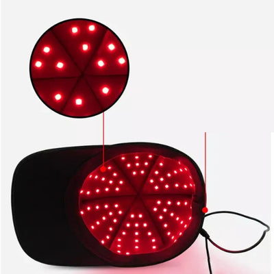 Red light therapy hair care cap hair care device portable portable hair follicle care hair dense hair care helmet hair care - Korvel