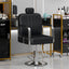 Silla de Barbero Reclining Premium con Bomba Hidráulica de Alta Resistencia
