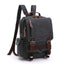 Canvas Backpack Men Travel Back Pack Multifunctional Shoulder Bag for Women Laptop Rucksack School Bags Female Daypack - Korvel