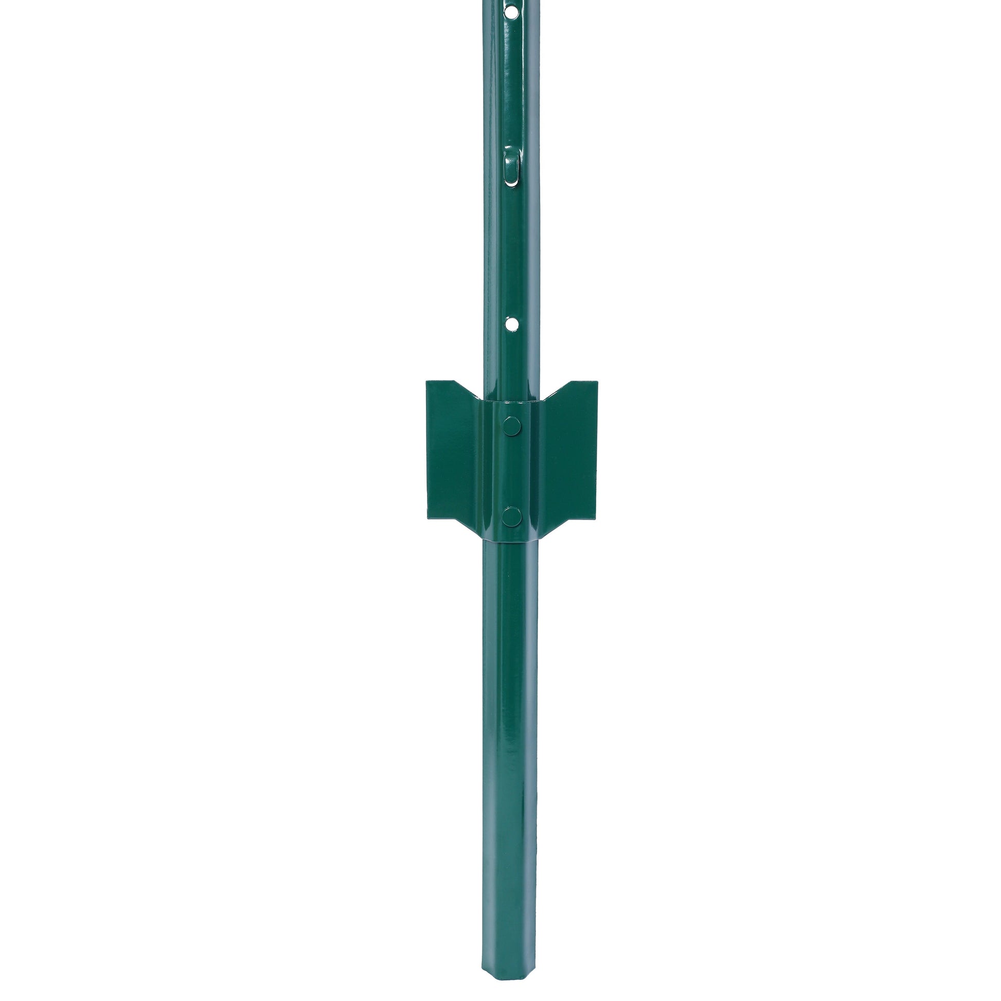 Fence post 3-foot-10 pack, heavy-duty metal fence post with U-shaped groove - Korvel