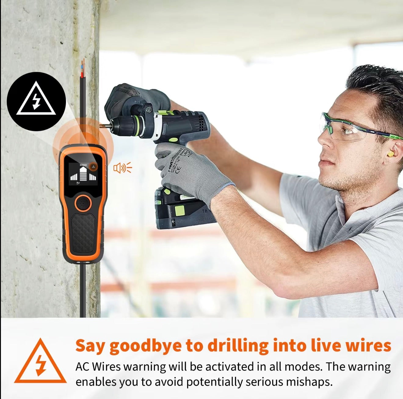 SmartWall Stud Scanner - Precision Detection Tool