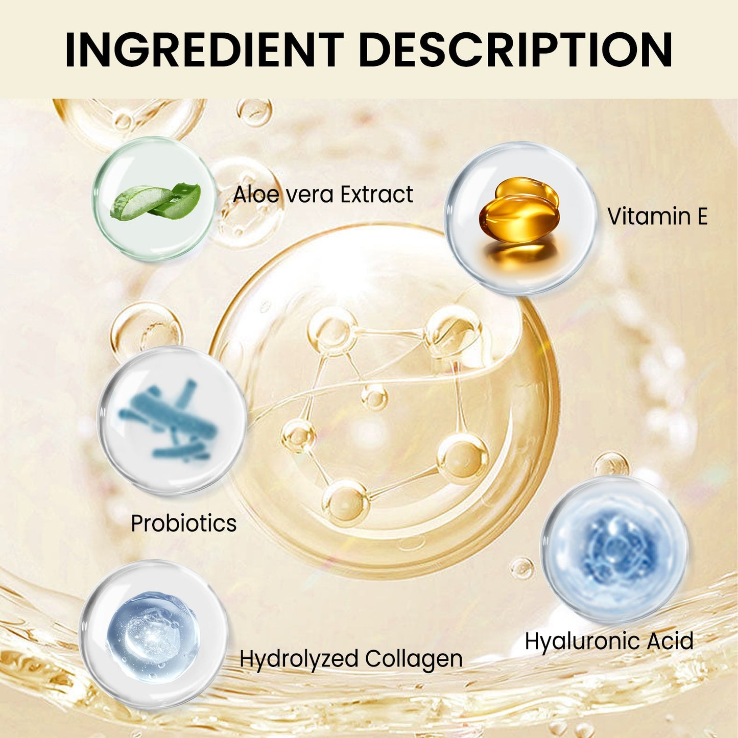 Collagen Anti-Aging Serum, Fade Fine Line Collagen Recombination Anti-Aging Serum - Korvel