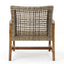 HAMPTON WOOD + WICKER CLUB CHAIR ( set of 2) - Korvel