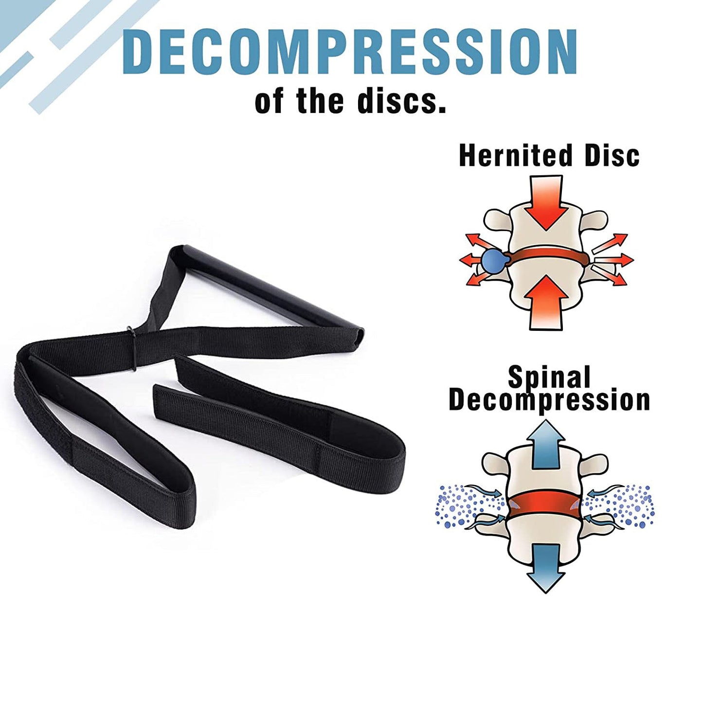 Y-Shaped Neck Traction Belt for Comfortable Support