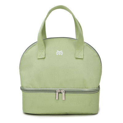Japanese style double layer portable lunch box bag picnic bag thick large capacity aluminum foil insulation bag - Korvel