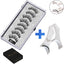 Five magnetic adhesive free magnetic eyelash clamp set for European and American thick magnetic eyelashes - Korvel
