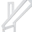 House-shaped Wooden writing Desk,Kids study Table,Bookshelf & Toy Storage,White - Korvel