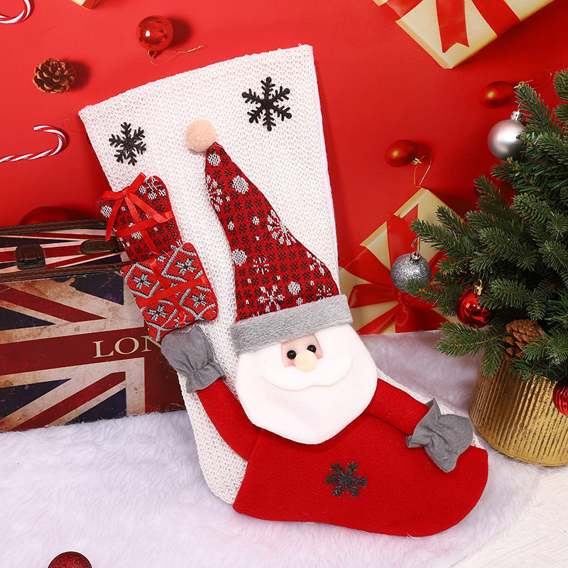 Christmas socks, Christmas gifts, Santa Claus, reindeer, Christmas gift bags, Christmas tree pendants, Christmas gifts - Korvel